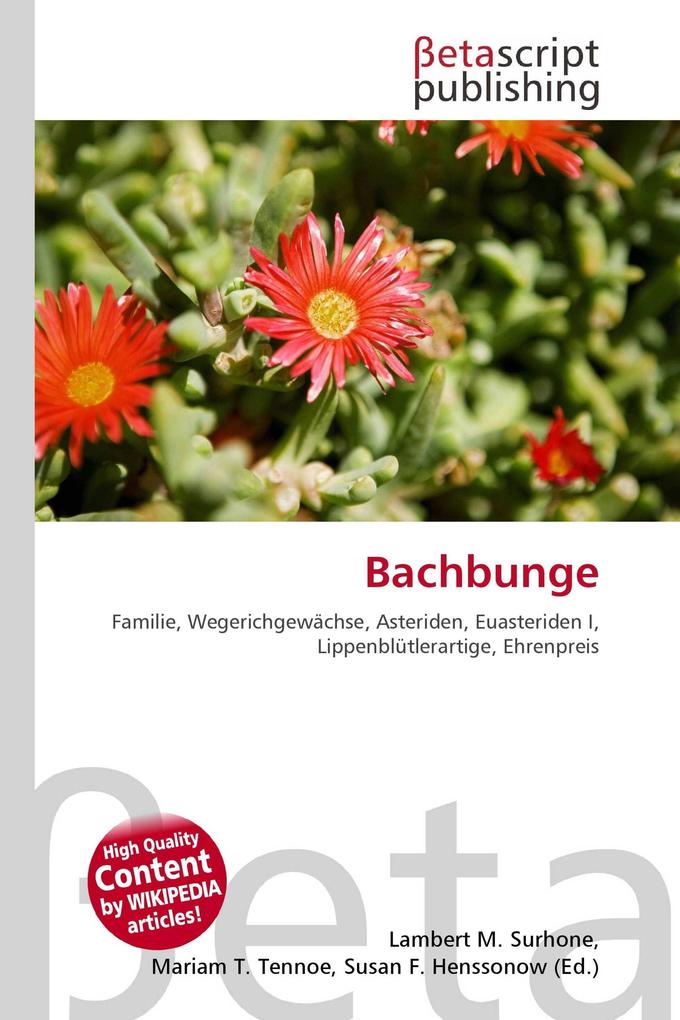 Bachbunge
