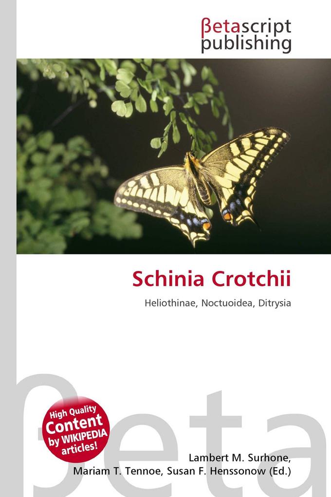 Schinia Crotchii