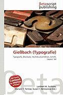 Gießbach (Typografie)