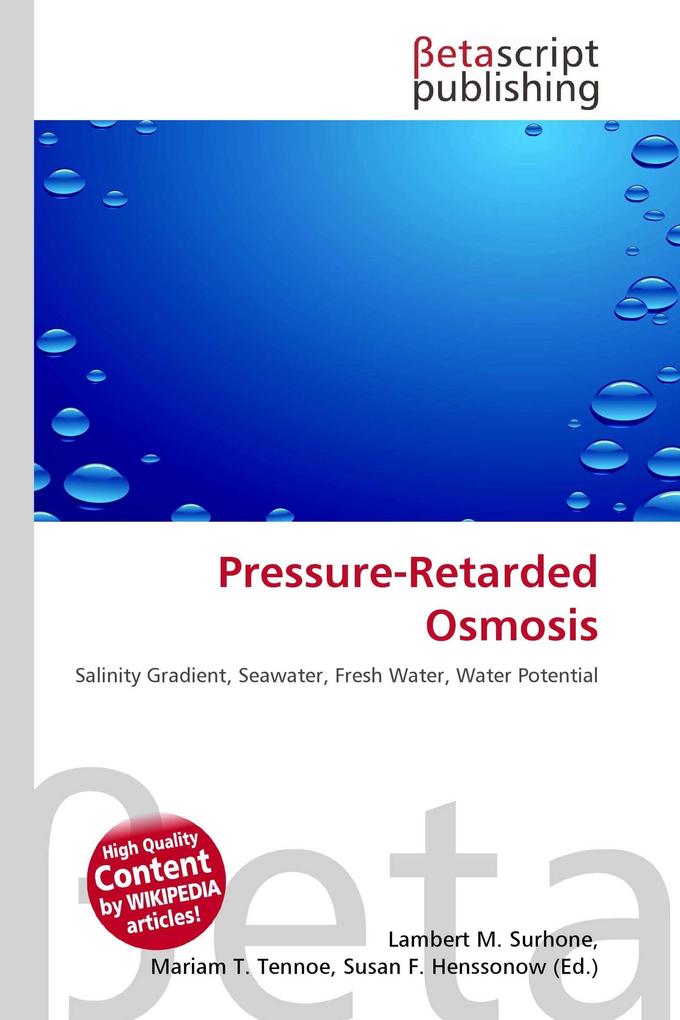 Pressure-Retarded Osmosis