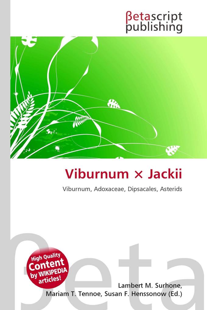 Viburnum × Jackii