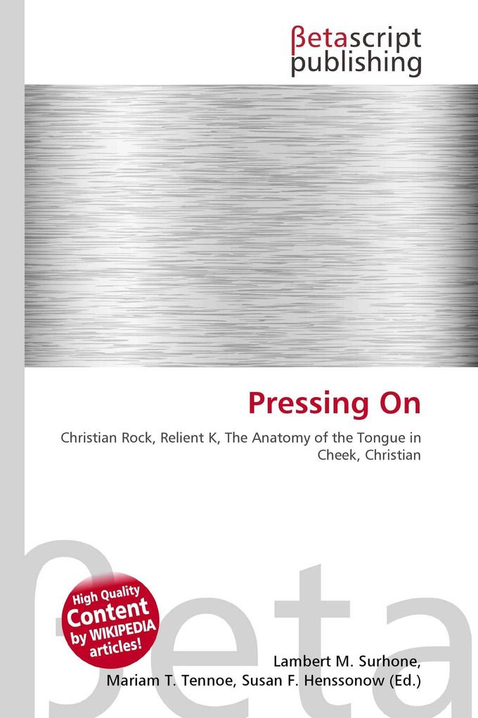Pressing On