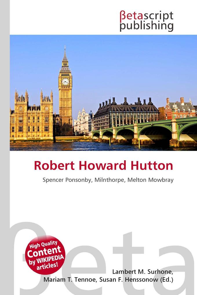 Robert Howard Hutton