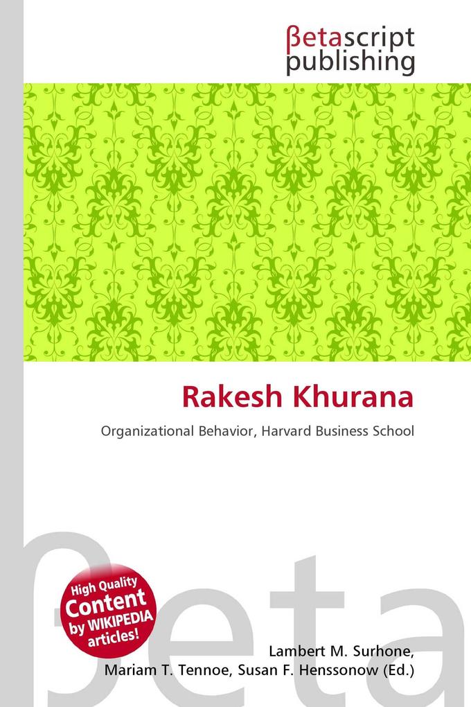 Rakesh Khurana