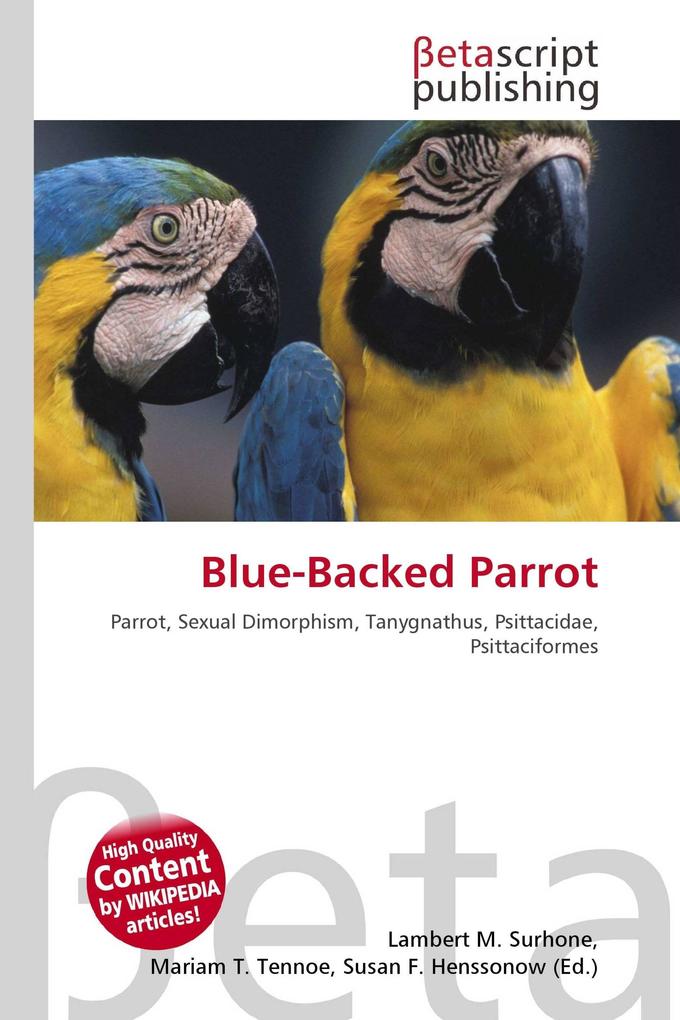 Blue-Backed Parrot