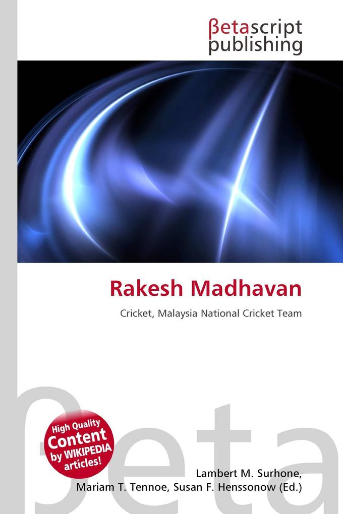 Rakesh Madhavan