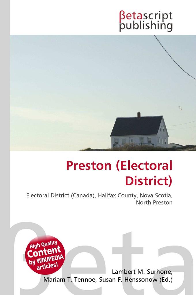 Preston (Electoral District)