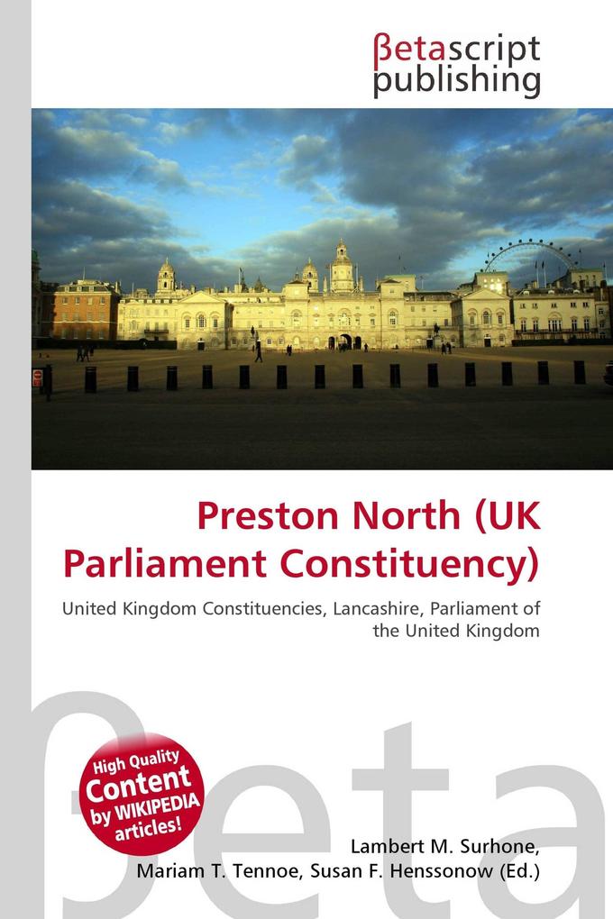 Preston North (UK Parliament Constituency)