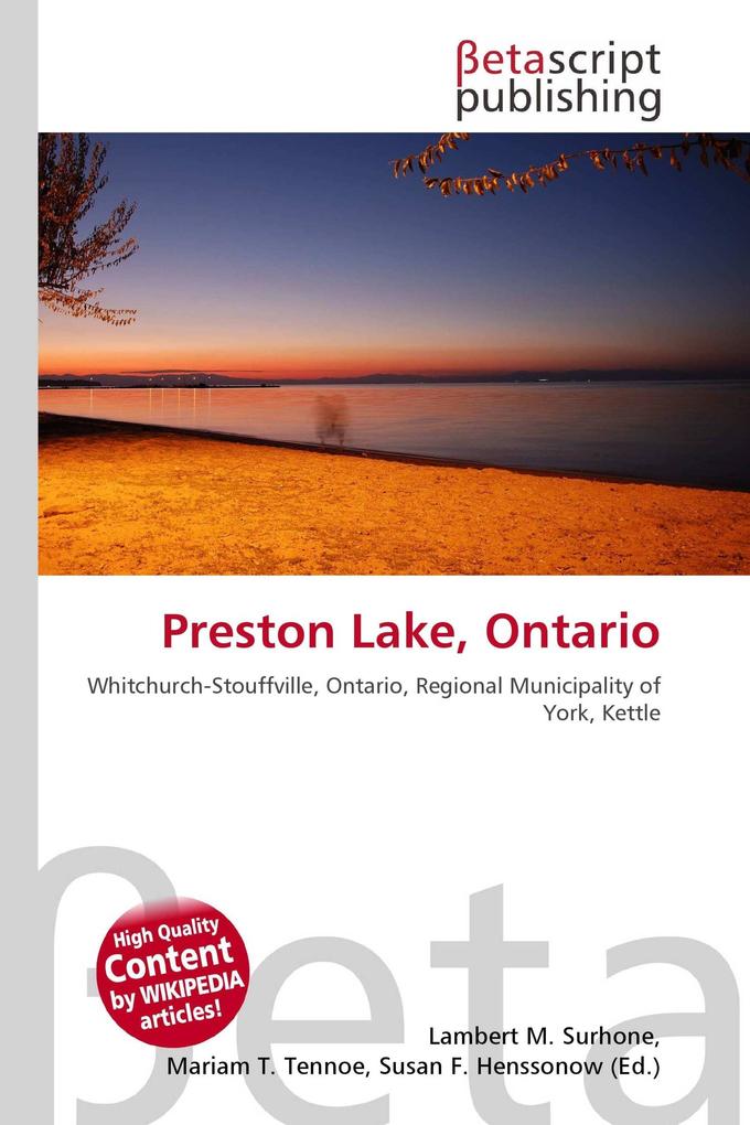 Preston Lake Ontario