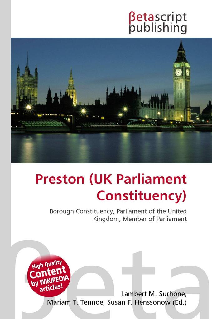 Preston (UK Parliament Constituency)