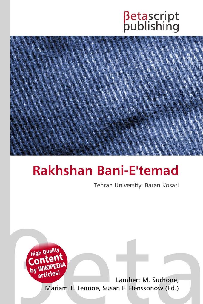 Rakhshan Bani-E'temad