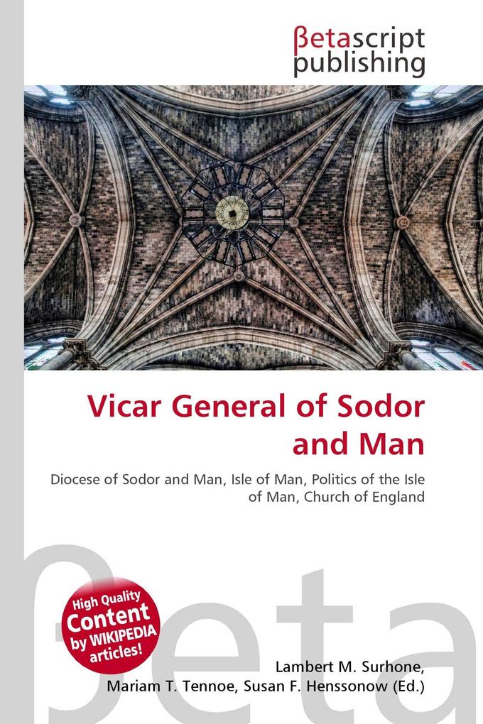 Vicar General of Sodor and Man