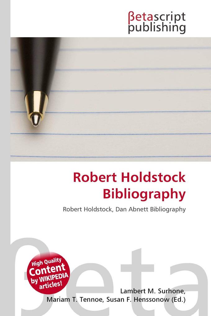 Robert Holdstock Bibliography