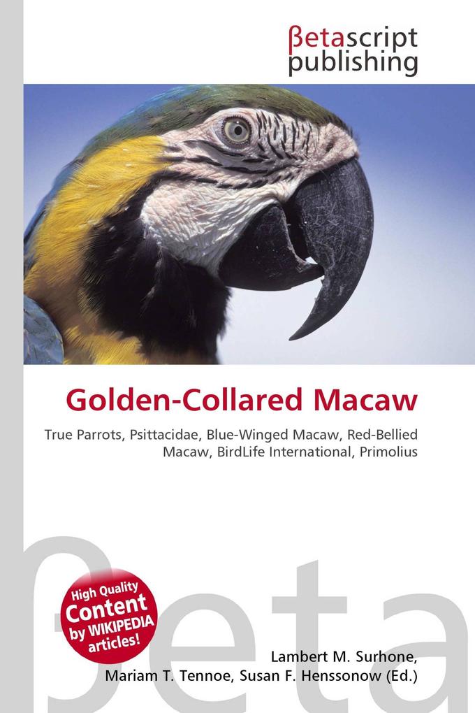 Golden-Collared Macaw