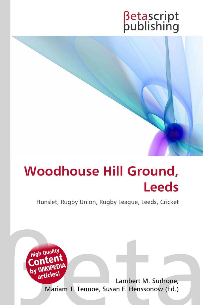 Woodhouse Hill Ground Leeds