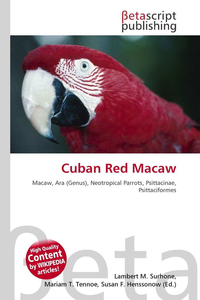 Cuban Red Macaw