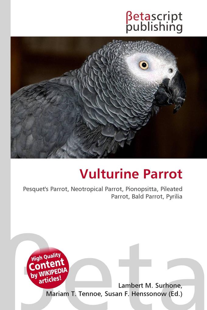 Vulturine Parrot