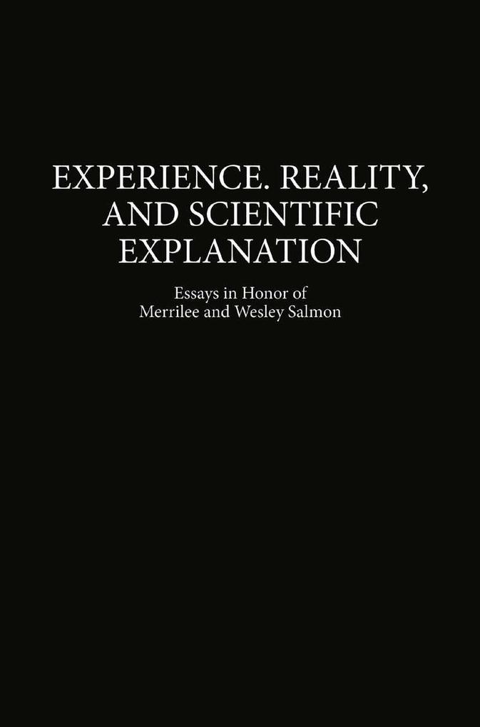 Experience Reality and Scientific Explanation