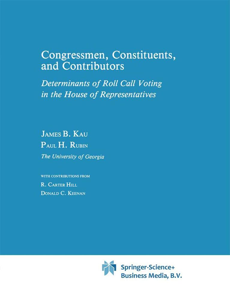 Congressman Constituents and Contributors