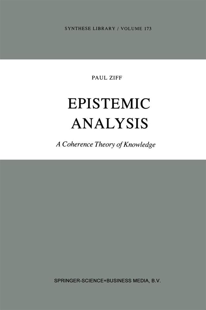 Epistemic Analysis