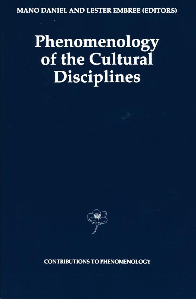 Phenomenology of the Cultural Disciplines
