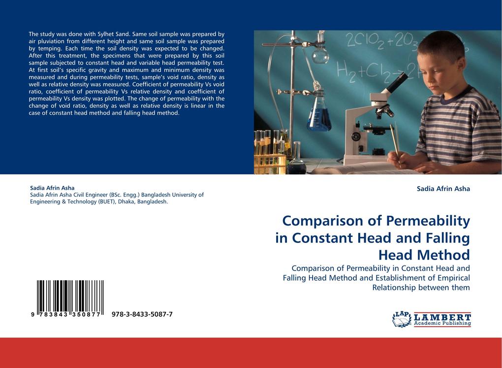 Comparison of Permeability in Constant Head and Falling Head Method