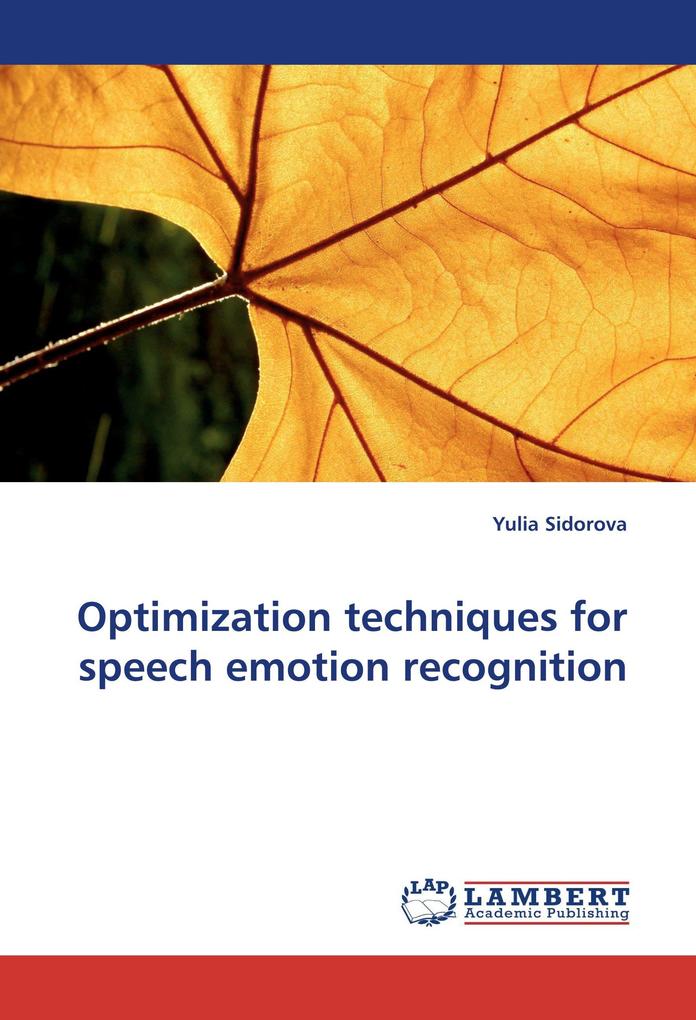 Optimization techniques for speech emotion recognition