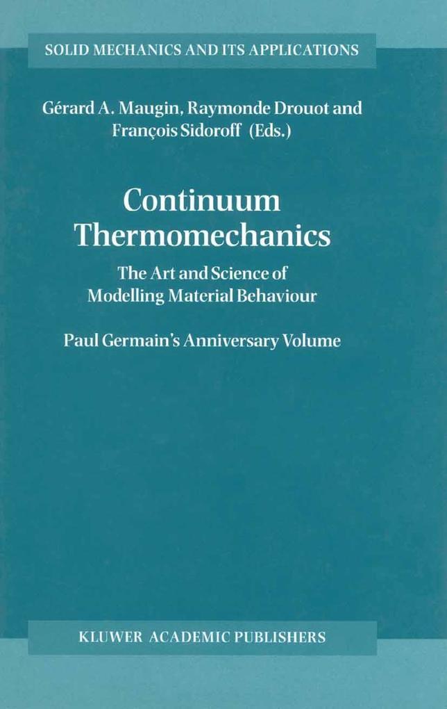 Continuum Thermomechanics