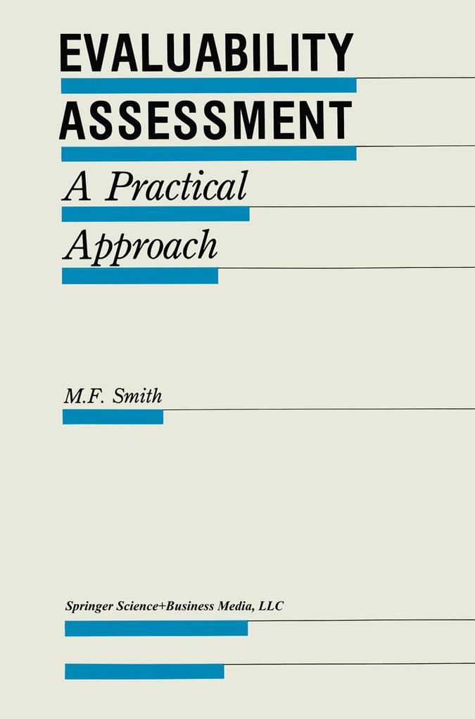 Evaluability Assessment