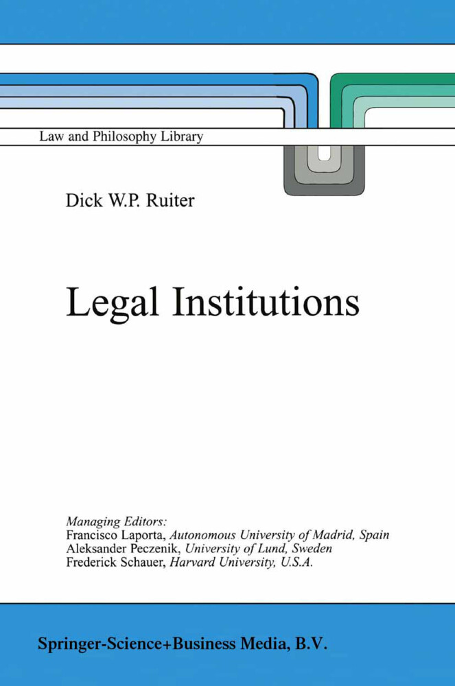 Legal Institutions - D. W. Ruiter