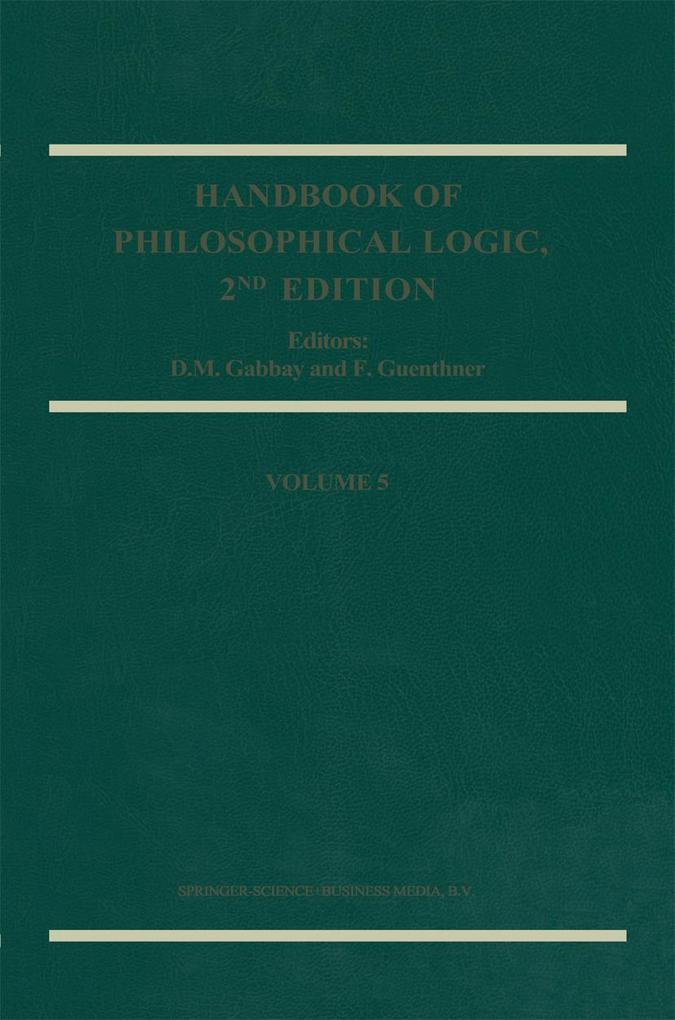 Handbook of Philosophical Logic