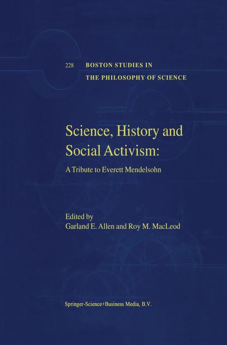 Science History and Social Activism