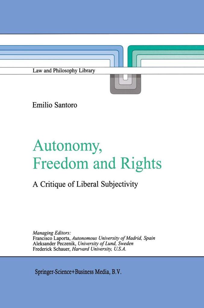 Autonomy Freedom and Rights