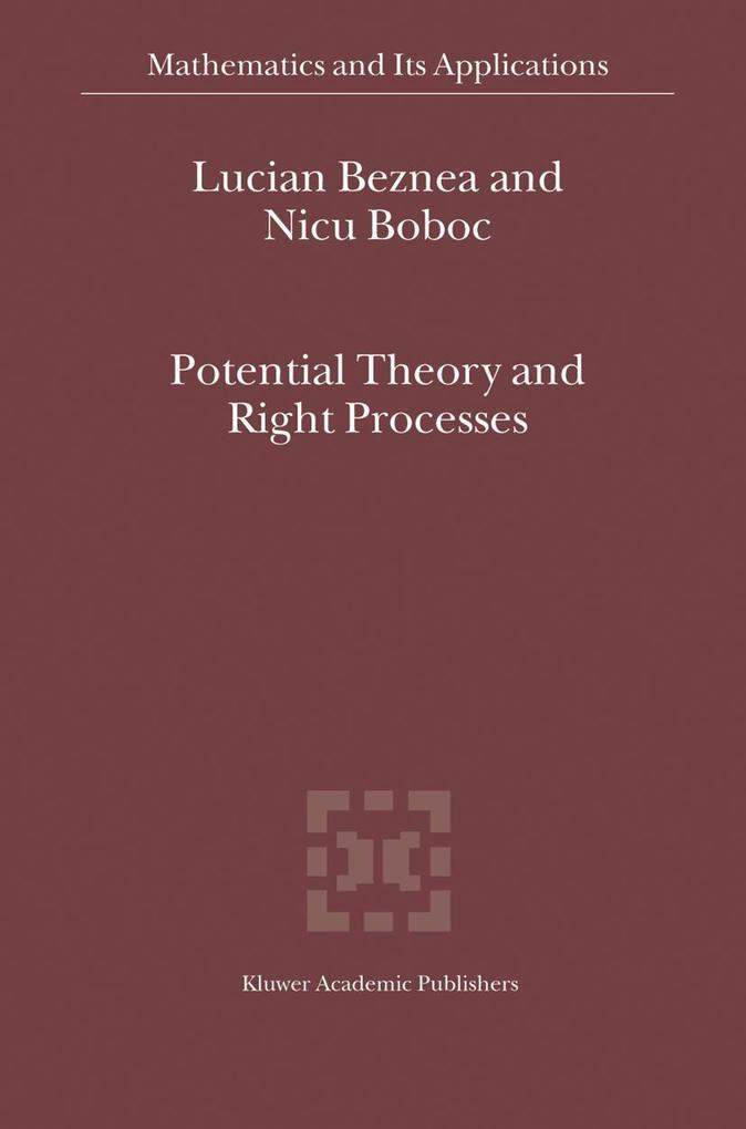 Potential Theory and Right Processes
