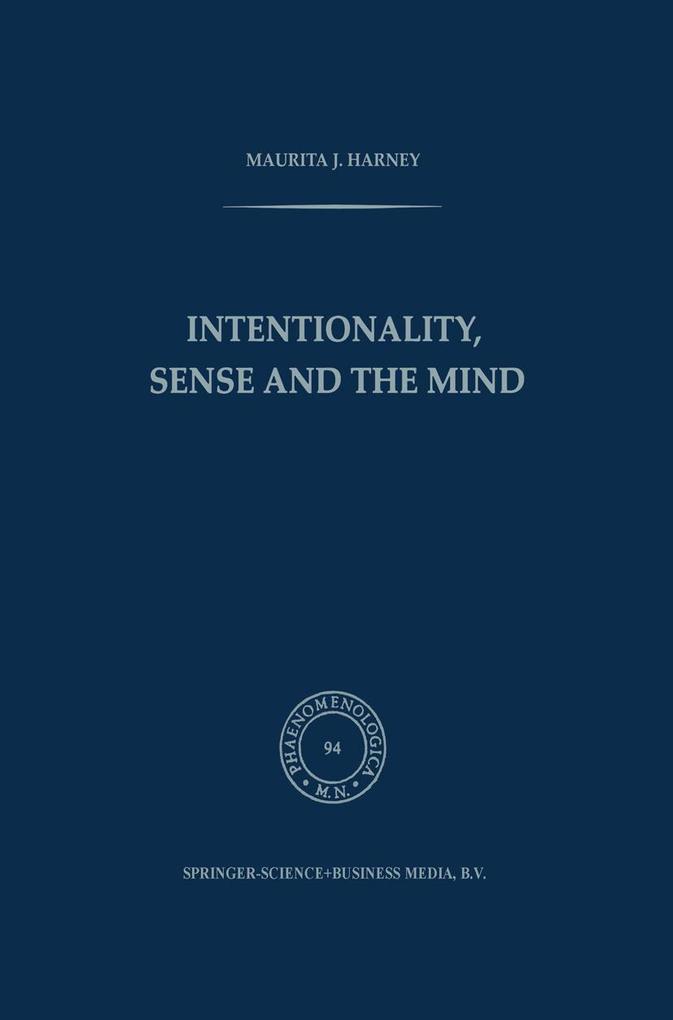 Intentionality Sense and the Mind