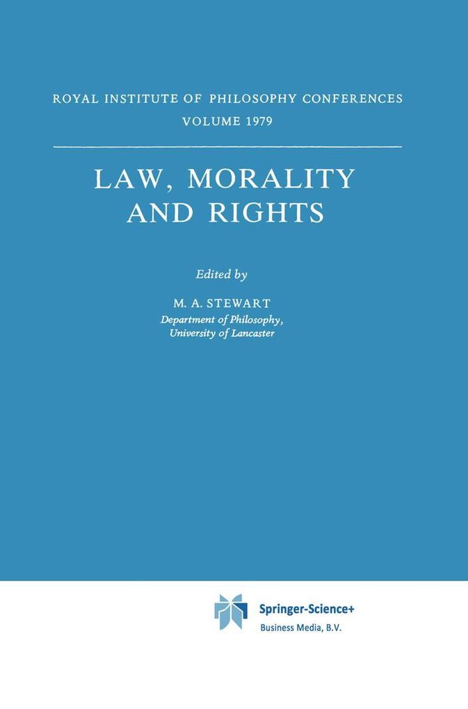 Law Morality and Rights