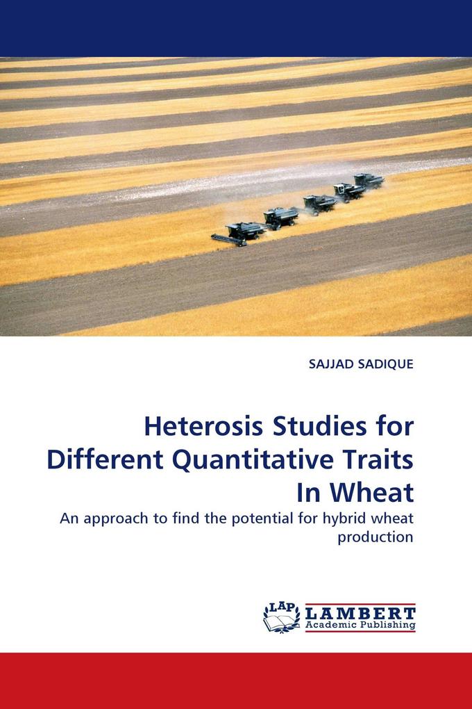 Heterosis Studies for Different Quantitative Traits In Wheat