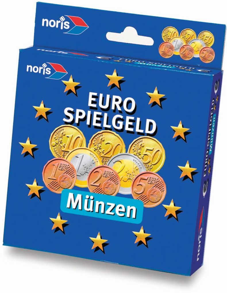 Noris Spiele - Euro-Spielgeld Münzen