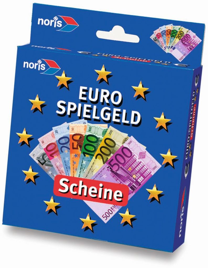 Noris Spiele - Euro-Spielgeld Scheine