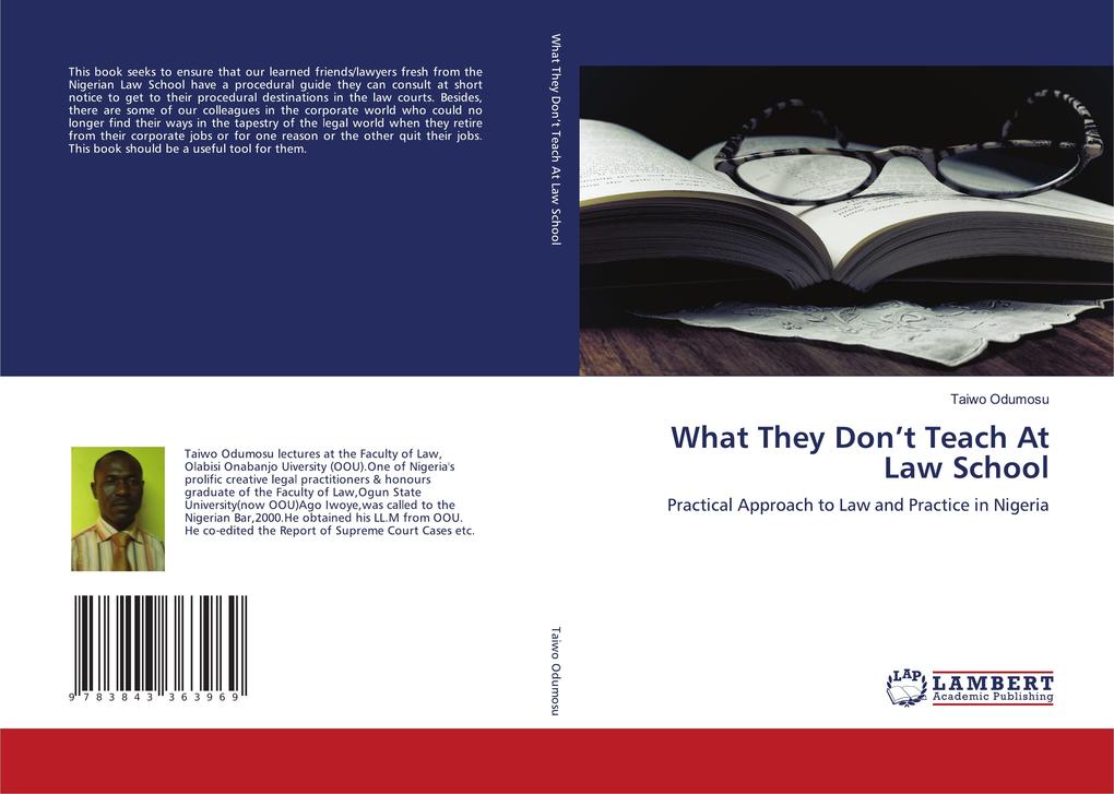 What They Don't Teach At Law School