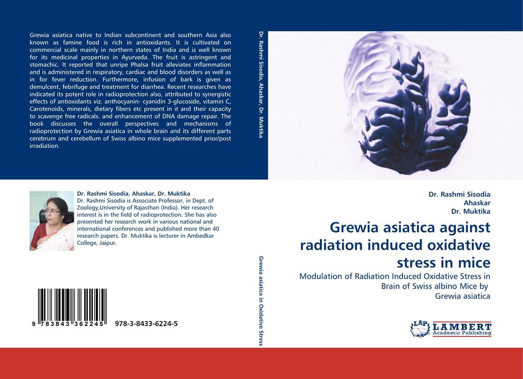 Grewia asiatica against radiation induced oxidative stress in mice