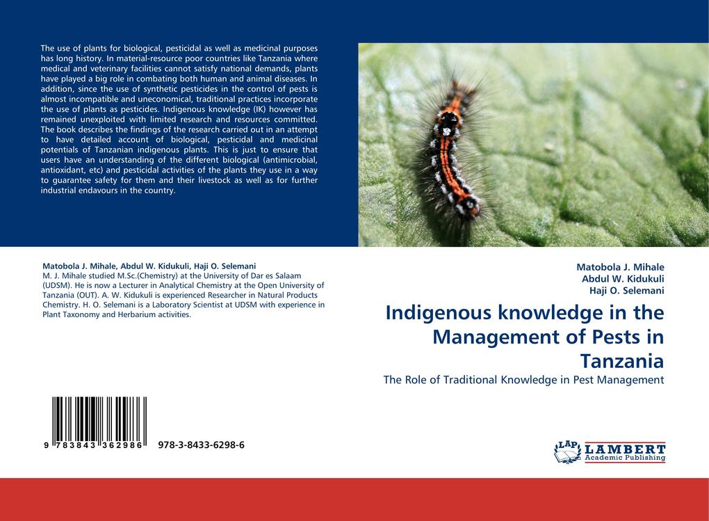 Indigenous knowledge in the Management of Pests in Tanzania
