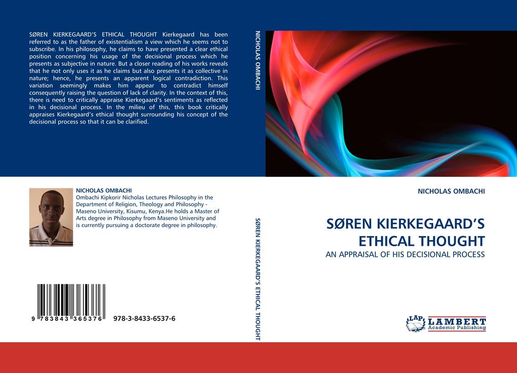 SØREN KIERKEGAARD''S ETHICAL THOUGHT