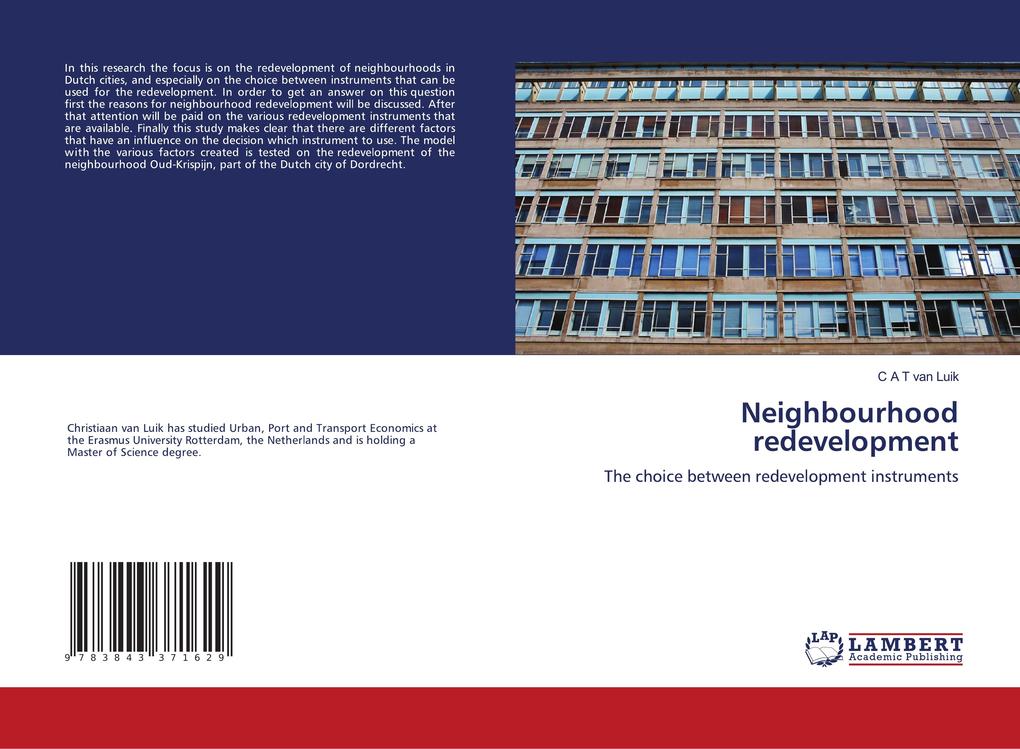 Neighbourhood redevelopment