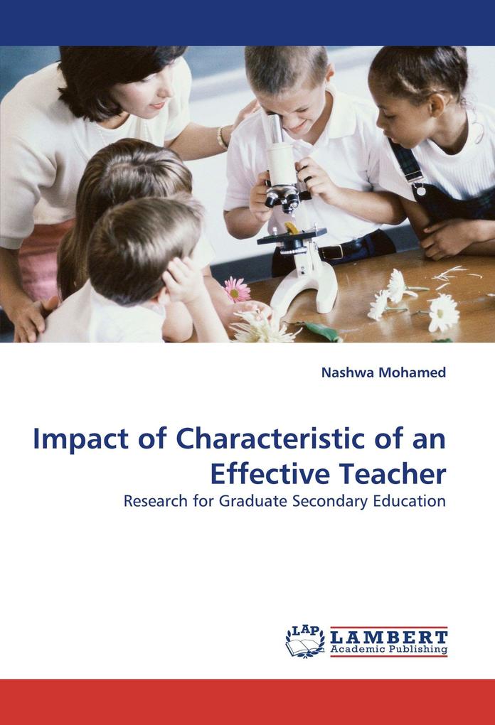 Impact of Characteristic of an Effective Teacher