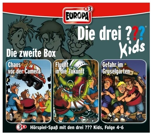 Image of Die drei ??? Kids Box 2. Folgen 4-6 (drei Fragezeichen) 3 CDs