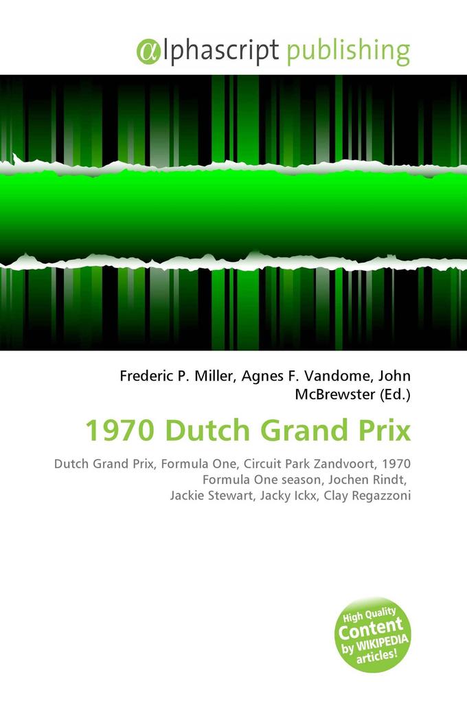 1970 Dutch Grand Prix
