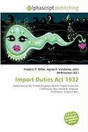 Import Duties Act 1932