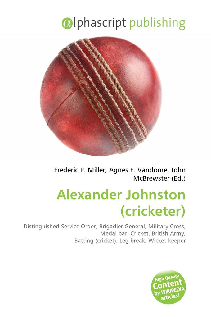 Alexander Johnston (cricketer)