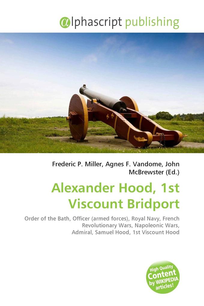 Alexander Hood 1st Viscount Bridport